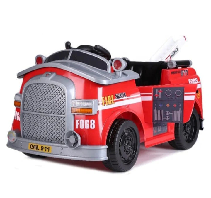 Little Nest Co. Paw Patrol Replica Ride On Fire Truck